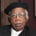 20 November 2009: Portrait of Chinua Achebe, Nigerian poet and writer. (Photograph by Eamonn McCabe/Getty Images)