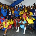 11 May 2019: Sundowns played far from their best this season, but still managed to win the league with a goal from Phakamani Mahlambi against Free State Stars in their final match in Bethlehem. (Photograph by Steve Haag/Gallo Images)