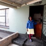 24 May 2019: Nokwazi Mbatha has lived in her house for 22 years. Residents in support of reblocking in the area threatened to demolish her property if she did not agree to it.