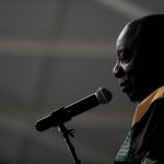 23 March 2019: President Cyril Ramaphosa listens to farm workers from Citrusdal in the Western Cape. DA provincial minister Bongi Madikizela accused Ramaphosa of lying about housing during campaigning. (Photograph by Gallo Images/Netwerk 24/Edrea du Toit)