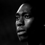 3 May 2019: Caster Semenya before winning the Women’s 800m at the IAAF Diamond League event at the Khalifa International Stadium in Doha, Qatar. (Photograph by Francois Nel/Getty Images)