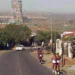 5 November 2006: The Soweto Marathon has much to offer in terms of heritage sites along the route, including the iconic cooling towers of the former Orlando Power Station. (Photograph by Duif du Toit/Gallo Images)